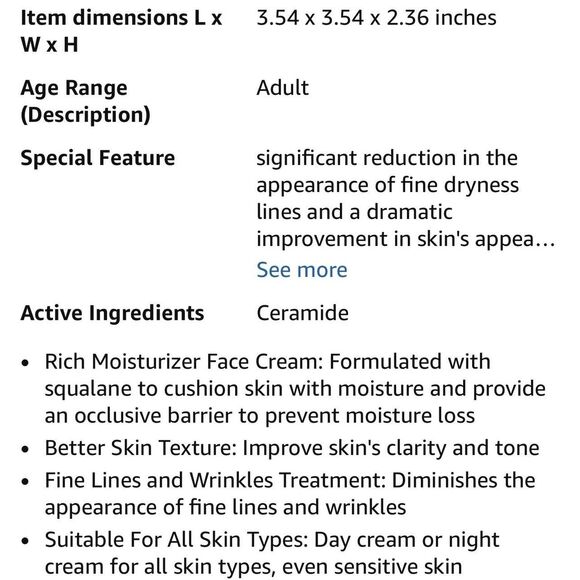 Elizabeth-Arden Cream Skincare 2.5 oz Never used - Picture 3 of 3